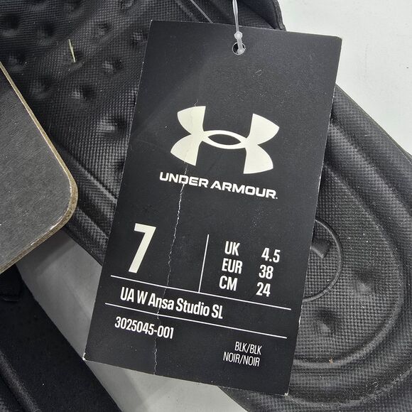 Under Armour Women’s UA Ignite 7 SL Slides Athletic Sandals Flip Flop Size 7 - Picture 3 of 8